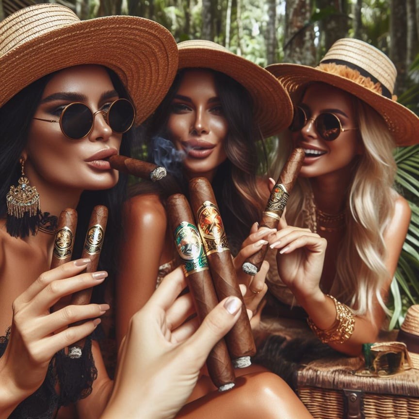 Yasipark - Women cigars time